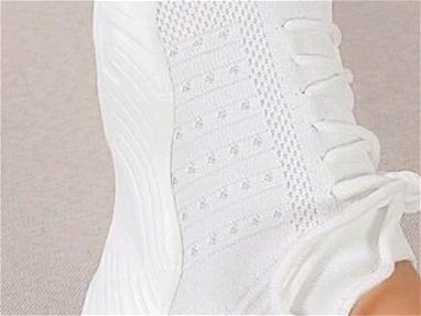 Tenis blancos marca Shein nuevos talla 43 27.1cm - Img main-image