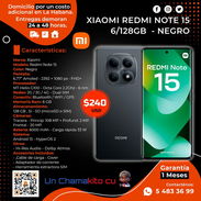 📱 6/128GB 📱 XIAOMI REDMI NOTE 15 DE 6/128GB. MENSAJERÍA CON FACTURA Y GARANTÍA. TLF 54833699 - Img 54311677