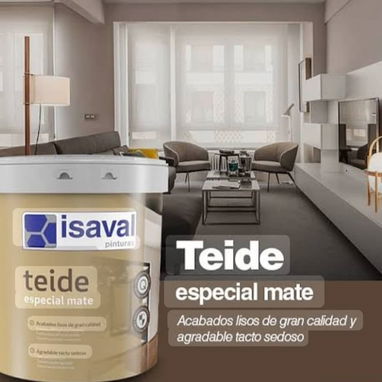 Pintura vinil isaval 4 y 15 litros blanco coco importadas de España en nuestro almacén en playa - Img 123088745