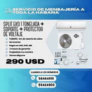 COMBO EKO Split de 1 Tonelada ✅ Soporte para Split incluido ✅ Protector de voltaje EKO incluido ⚡ - Img 56499095