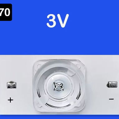 Led de 3 y de 6volt material cobre con su difusor nuevos para televisores planos desde 32” hasta 65”  Pre - Img 116041793