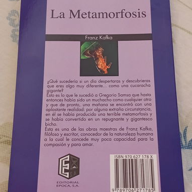 La Metamorfosis. Franz Kafka - Img 122544456