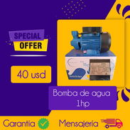Bomba de agua 💧 de 1HP - Img 55785056