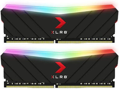 ✅✅70$ Memorias Ram RGB  PNY XLR8 Gaming 16GB (2x8GB) DDR4 DRAM 3200MHz Nuevas selladas - Img 32501789
