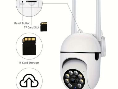Cámara de vigilancia Wi-Fi con memoria SD de 64Gb - Img 67891916