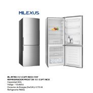 Refrigerador. Refrigerador Milexus. Refrigerador de 13 pies. Nevera. Freezer - Img 45649426