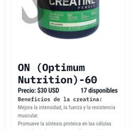 Creatina ON (Optimun Nutrition) 60 - Img 57972761