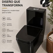 Tasa de baño monolitica negra - Img 55936857