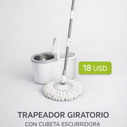 TRAPEADOR GIRATORIO CON CUBETA ESCURRIDORA - Img 58126065