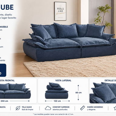 Muebles de sala, importados, al vacío, modernos - Img 122359224