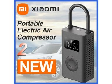 ✳️ Compresor de Aire Electrico XIAOMI 100% Original para Autos y Motos  🛍️ Bomba de Aire de Batería NUEVO a Estrenar - Img main-image