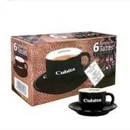Tazas Cubitas. Dos formatos disponibles. Para café expresso y para capuchinos. Mensajeria disponible - Img 53965909