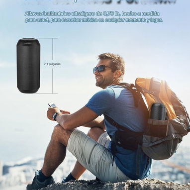 Bocina Altavoz Bluetooth Portátil LED 🌐 - Img 127565171