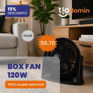 Ventilador box fan cooper premium 20" súper oferta!! - Img 56446604