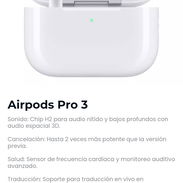 Audifonos iphone original sellado caja garantía varios modelos. Iphone pro 3, 4 con Cancelación y sin, 2da gen, 3ra gen - Img 55321930