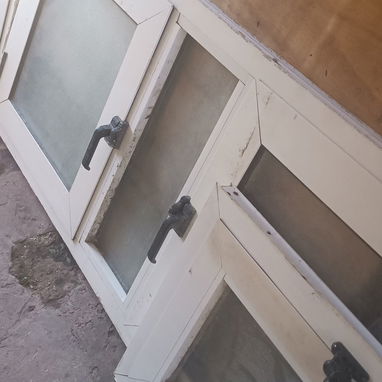 Vendo ventanas de aluminio blanco y cristal todo por 400 USD playa 50064658 - Img 125623847