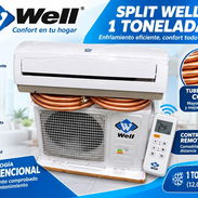 SPLIT 1 TONELADA MARCA WELL PRECIO: 290 USD💵CON TRANSPORTE INCLUIDO🚚 - Img 57776511
