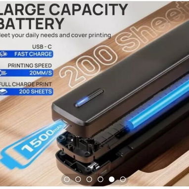 Impresora térmica Polono - D810-Bluetooth o USB-Nueva - Img 116850092