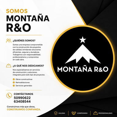 Empresa "Montaña R&O" Construcción y mantenimiento legalmente establecida - Img 120969134
