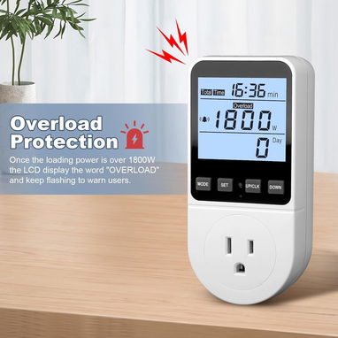Medidor de potencia, monitor de uso de electricidad, consumo de energía para el hogar - Img 115137776