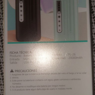 Power Bank de 20000mah marca Buytiti, sellados en sus cajas - Img 123498976