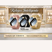 Reloj Inteligente de mujer Color Rosa - Img 53775919