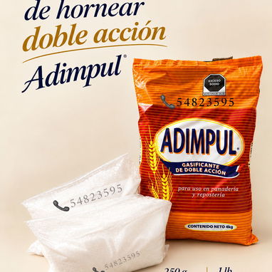 Insumos de repostería / supernortemul/redolmy/emulsionante para repostería /polvo de hornear - 3/3