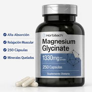 Glycenato de magnesio 1330mg 250 Tabletas , Precio 27$ interesados al privado - Img 55854931