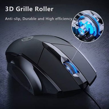 ☎️53544655 🛵 Entrega Disponible ⭐Mouse con cable INPHIC W1S ergonómico y silencioso para oficina y hogar ⭐ - Img 121834020