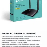 Router 4G TPLINK TL-MR6400 - Img 50470859