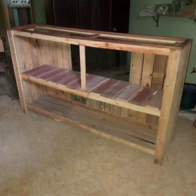Mostrador de madera y cristal - 5/5