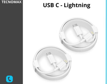 ⭕️Cable Original USB C - Lightning ⭕️Taller TecnoMax ⭕️59152641⭕️ - Img main-image