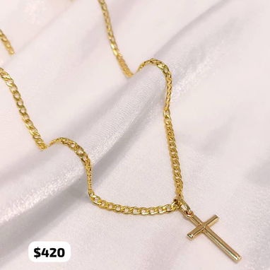 Cadenas Oro 10K firme. LM joyería. Garantia en su compra - 5/5