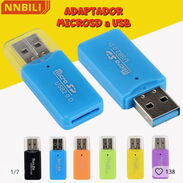 Adaptador Micro SD a USB o Convertidor - Img 44302901
