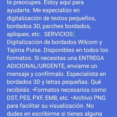 Digitalización de diseños para bordados - Img 118782170