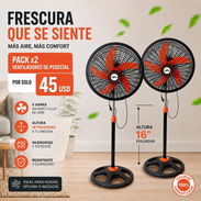 Ventilador en oferta especial 2 ventiladores por 45 usd - Img 55638932
