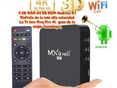 *TV Box Mxq Pro 4K nueva sellada en caja* - Img main-image-46178517