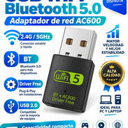 Receptor WiFi USB con Bluetooth 2.4 GHz y 5 GHz - Img 58141271
