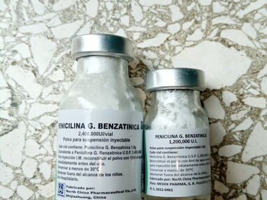 Penicilina benzatinica inyectable de 1,200,000 y 2,400,000// importada 52598572 - Img main-image-44070099
