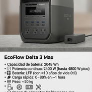 Eco Flow delta 3 Max 1️⃣3️⃣8️⃣0️⃣ USD - Img 55997279
