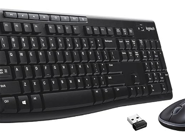 47/USD/Logitech MK270 Combo de teclado y mouse inalámbricos/NUEVO EN CAJA - Img 62308459