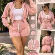 Conjunto de shorts y abrigo - Img 57796829