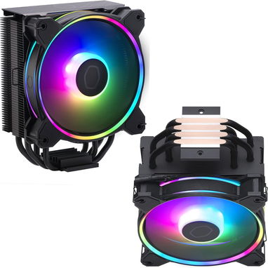 Cooler Master Hyper 212 Black- Dispador de aire color negro para CPU Nuevo en caja - Img 85917134
