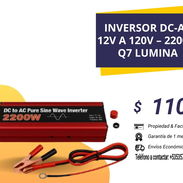Inversor DC-AC 12V a 120V 2200W - Img 56023089