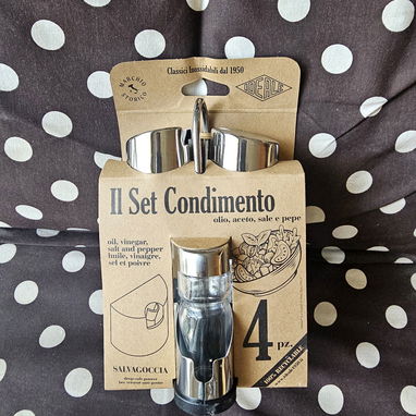 Set condimentos aceite vinagre sal pimienta - Img 125072799