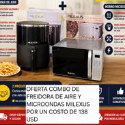 Oferta Freidora de aire+ microondas MILEXUS - Img 55978803