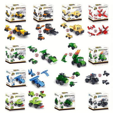 ☎️53544655 🛵 Entrega Disponible ⭐Set de 10 juegos de montaje temáticos de vehículos ⭐ - Img 105881973