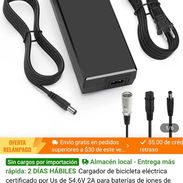 Cargador bicicleta 48v 3a, moto 72v 5a y bicimoto 48v 5a, bicicleta 48v 3a y 2a, GPS con Alarma, Capa impermeable - Img 58185086