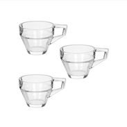 Juego de tazas de cristal café con leche de 200 ml Alessandro (3 U) - Img 57875683