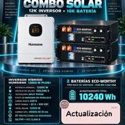 Combo solar: inversor 12kw con 10kw de baterías (110v - 220v) - Img 57701240